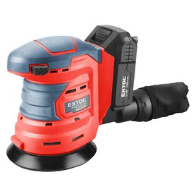 bruska excentrická aku SHARE20V, 125mm, 20V Li-ion, 2Ah