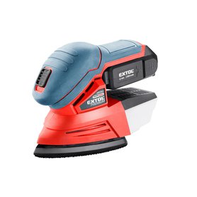 bruska vibrační delta aku SHARE20V, 20V Li-ion, 2Ah