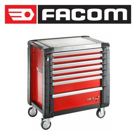 Montážní skříň FACOM, pojízdná, 7 zásuvek – JET.7M4