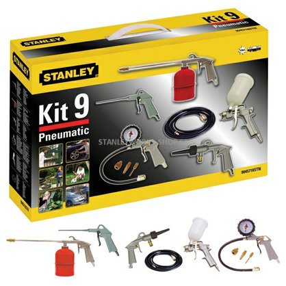 Hustící pistole - 9 KS - MULTI KIT BOX